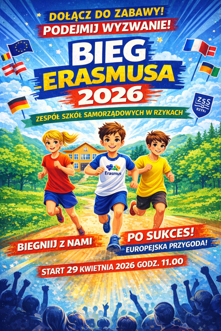 BIEG ERASMUSA 2026 W NASZEJ SZKOLE