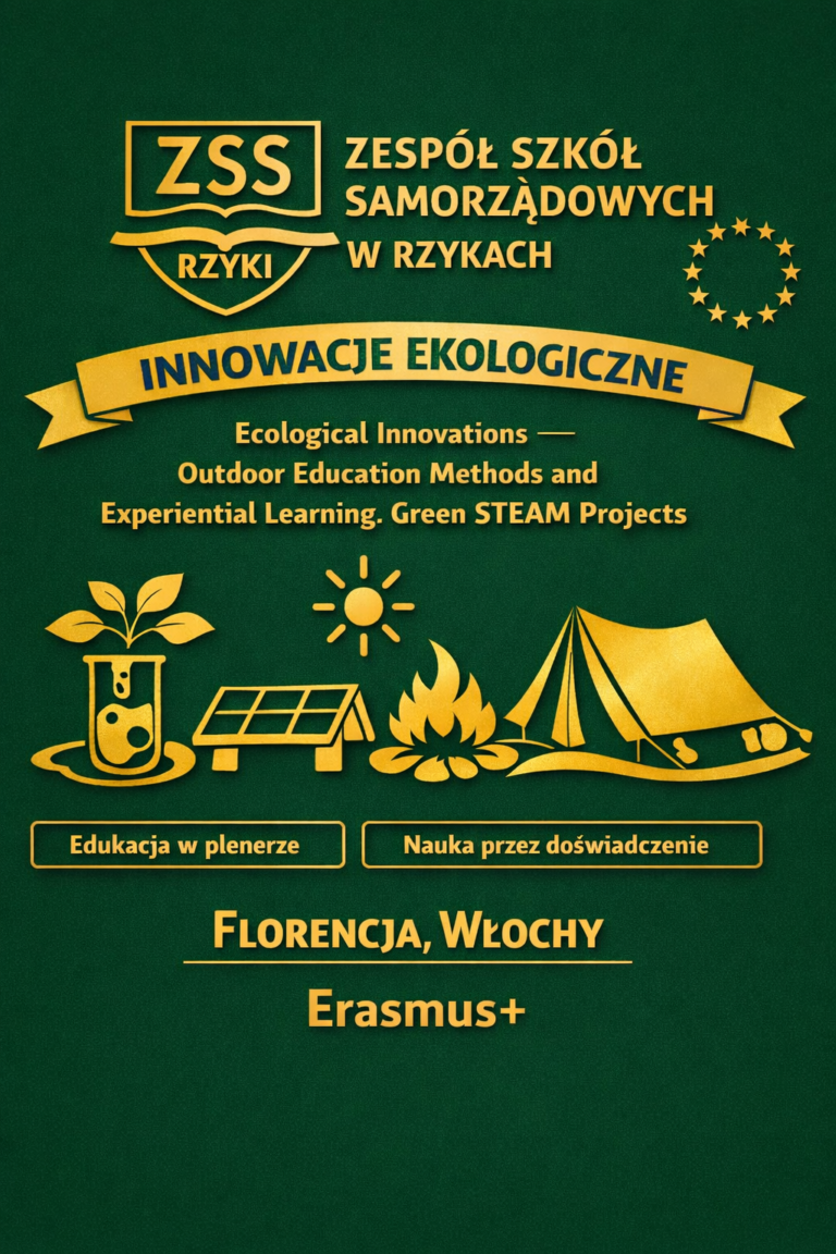 Szkolenie: Innowacje ekologiczne – metody edukacji plenerowej i uczenia się przez doświadczenie. Zielone projekty STEAM. Erasmus+