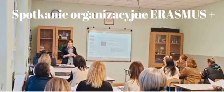 Spotkanie organizacyjne uczestników programu Erasmus+ przed wyjazdem do Portugalii