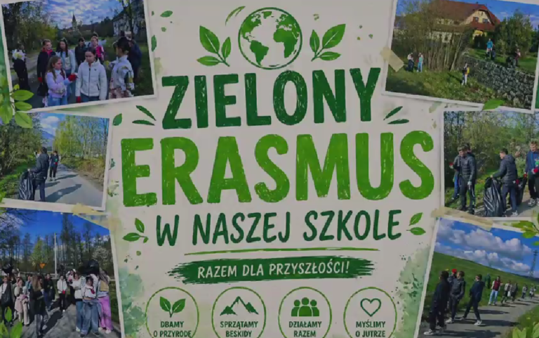 Razem dla natury – sprzątanie Beskidów w duchu Zielonego Erasmusa Plus