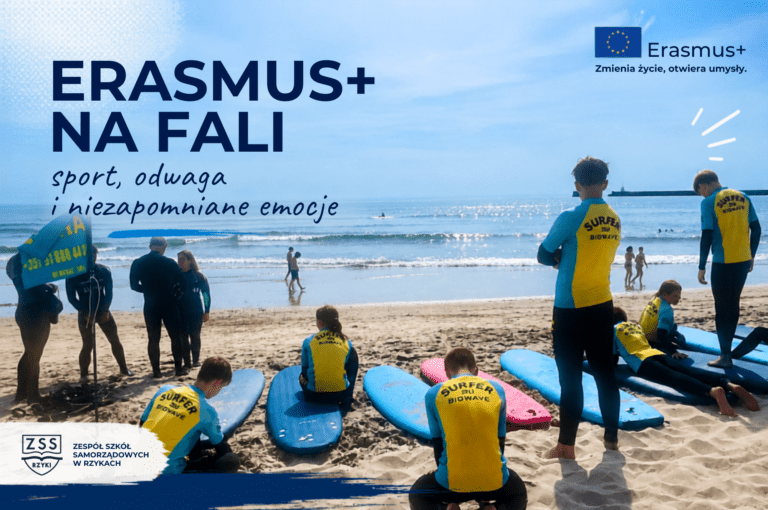 Erasmus+ na fali – sport, odwaga i niezapomniane emocje